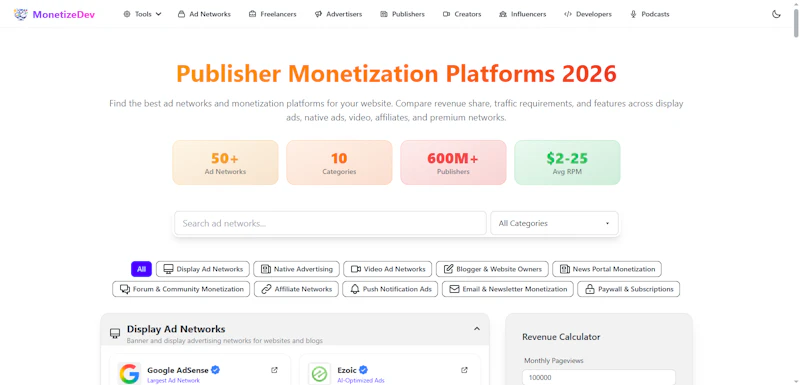 MonetizeDev screenshot 5