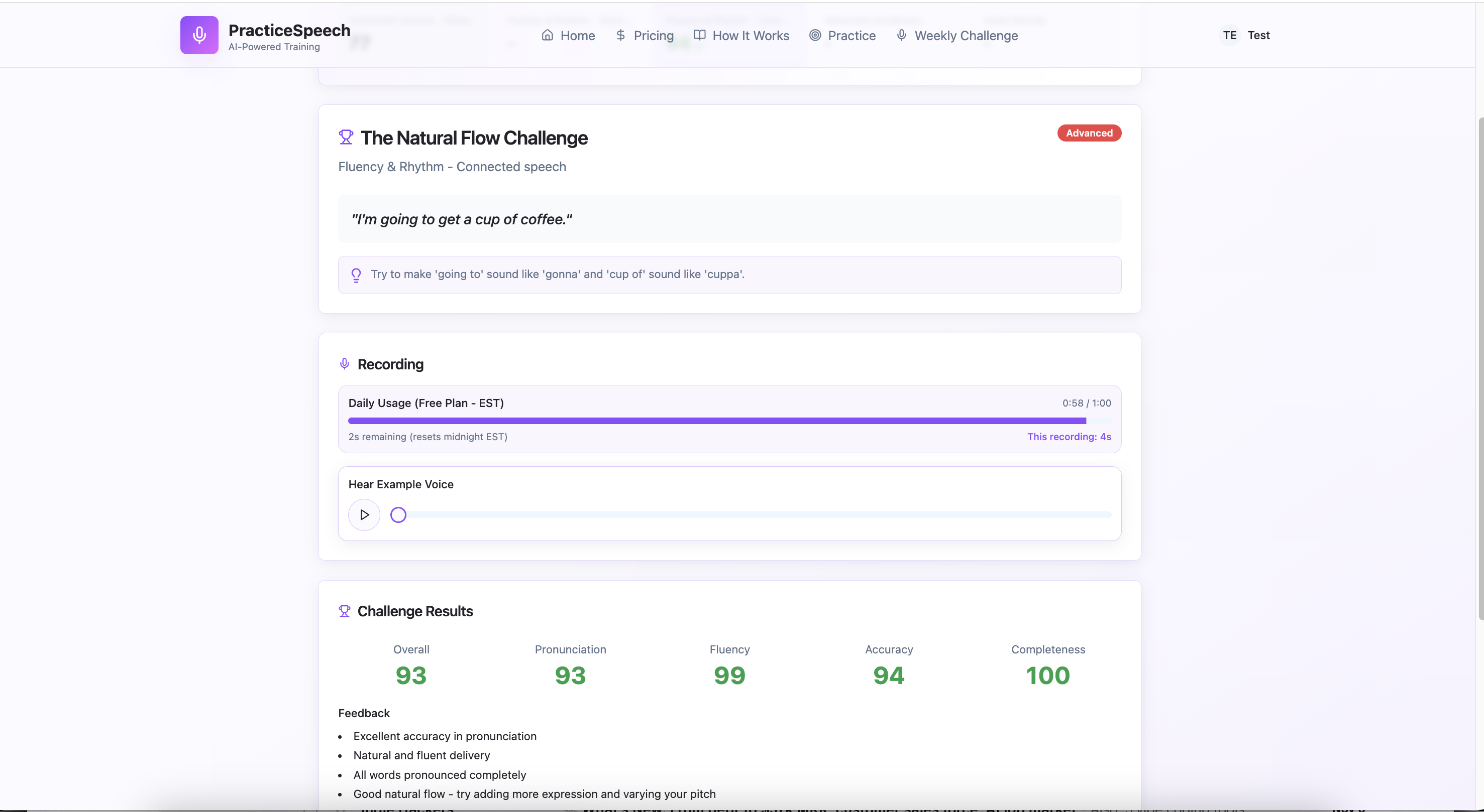 Practice Speech gallery image