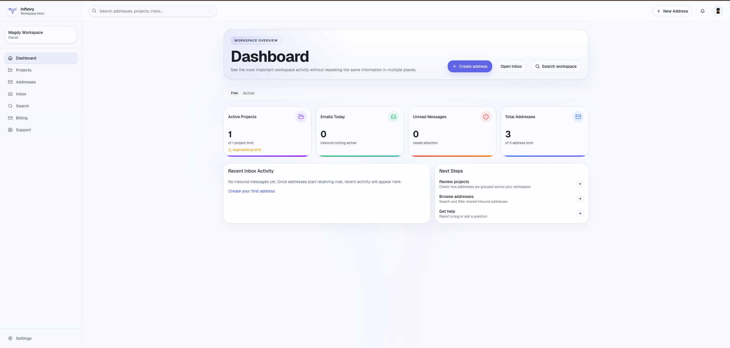 Inflovy – Shared Team Email Identities	 gallery image