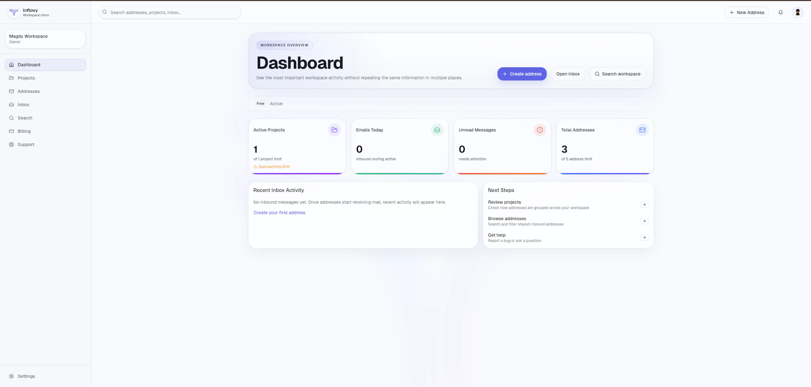 Inflovy – Shared Team Email Identities	 screenshot 4