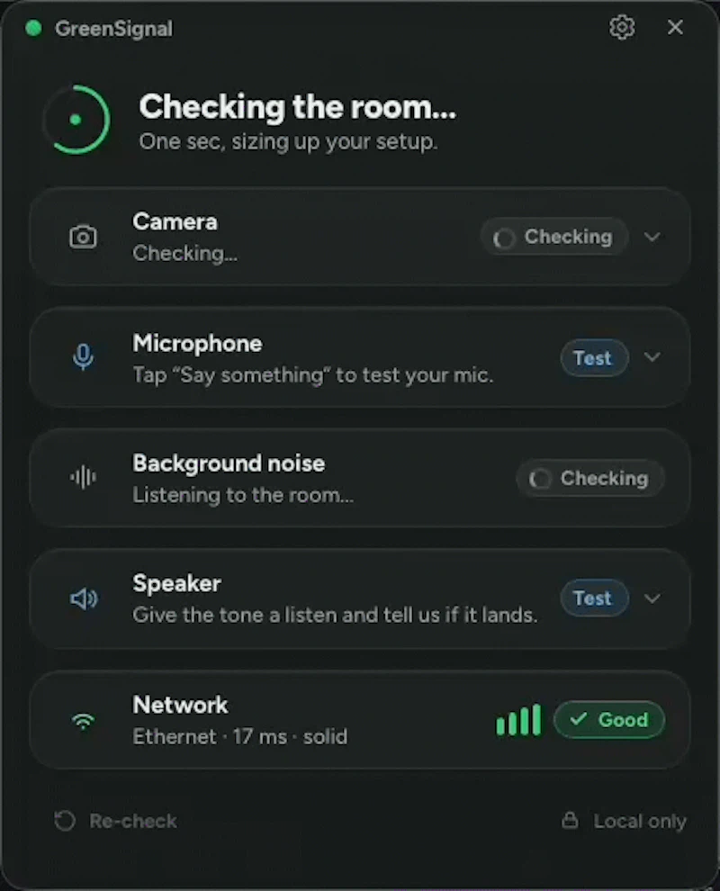 GreenSignal screenshot 3