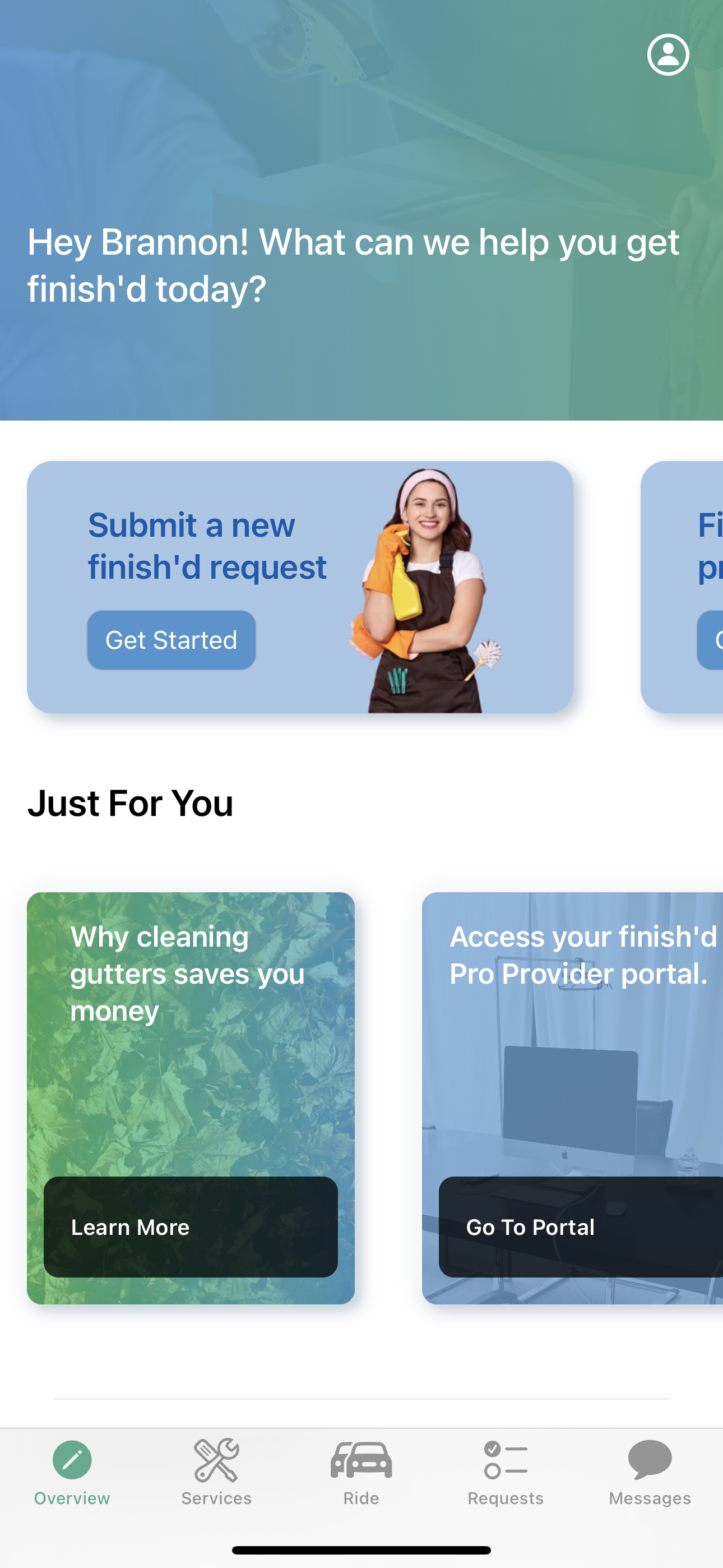 finish'd gallery image