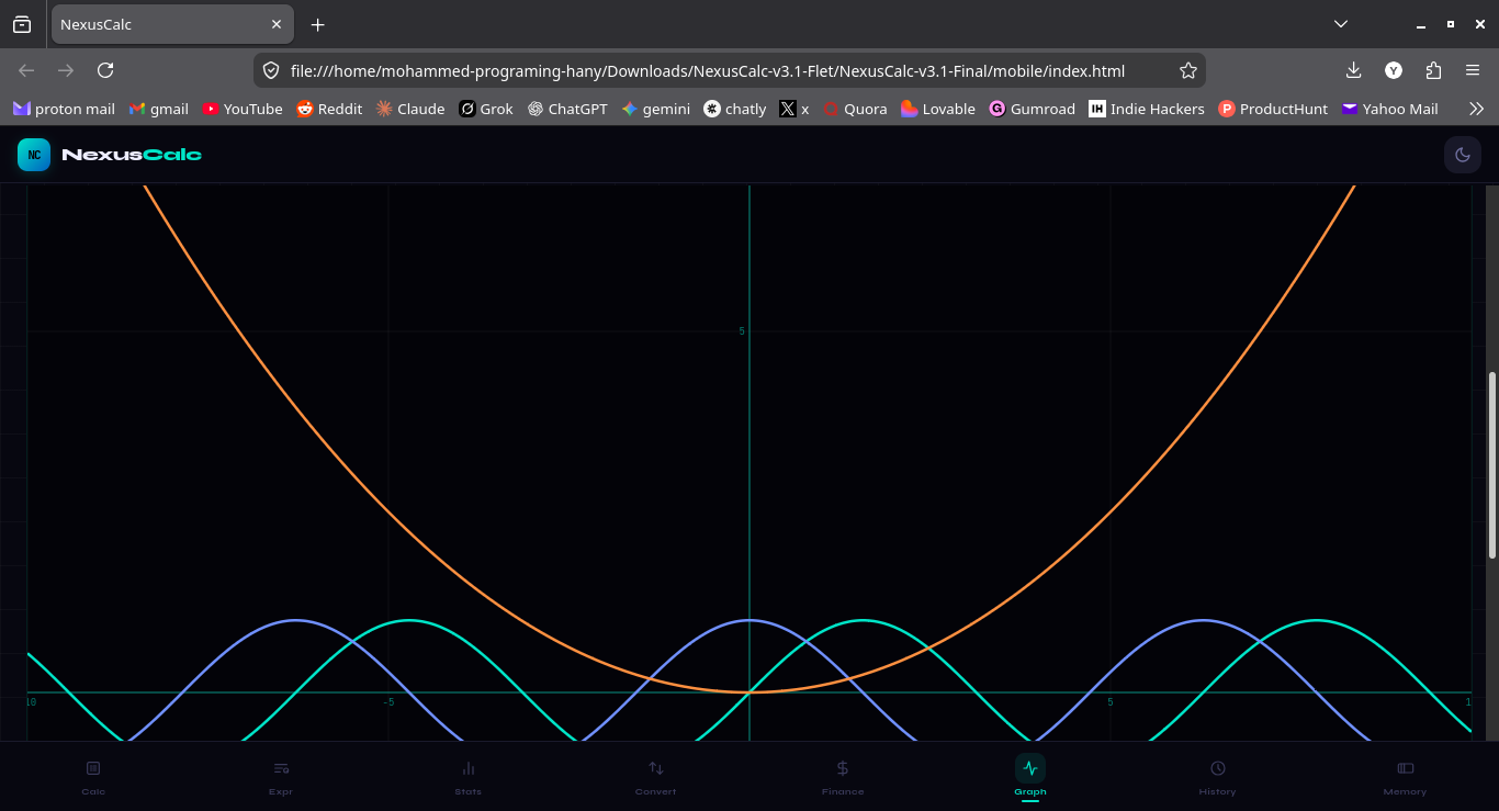 Nexus Calculator gallery image