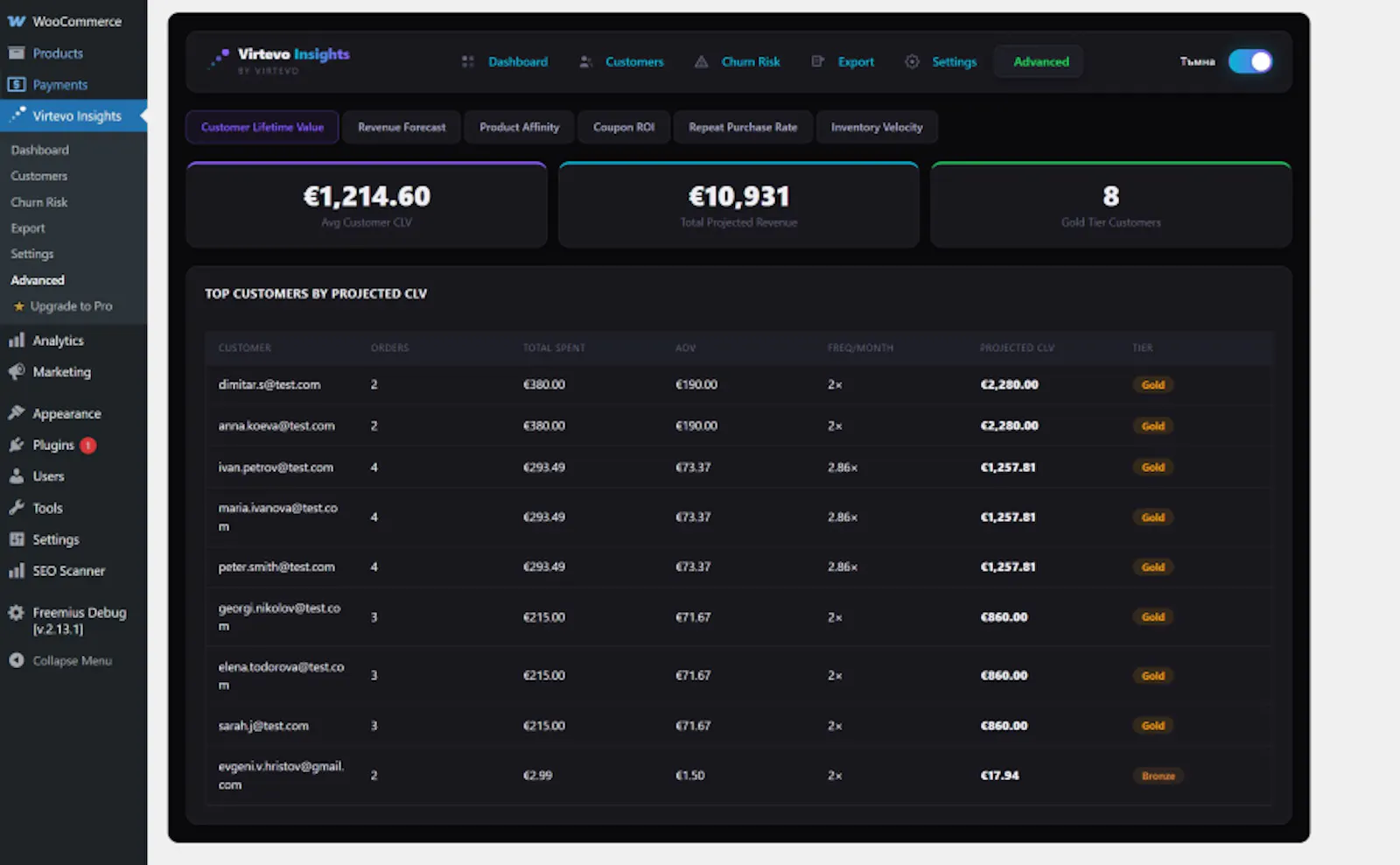 Virtevo Insights  screenshot 2