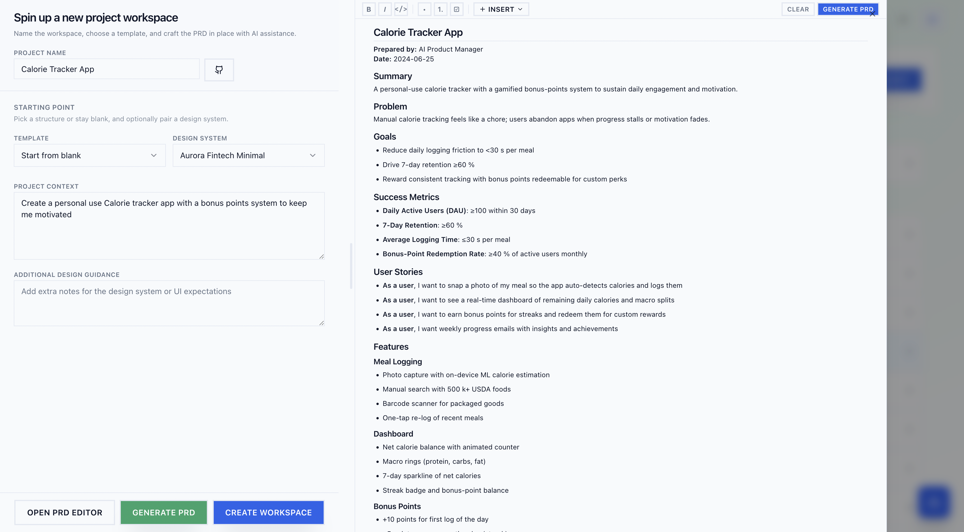 AI Product Manager - Screenshot 3 preview