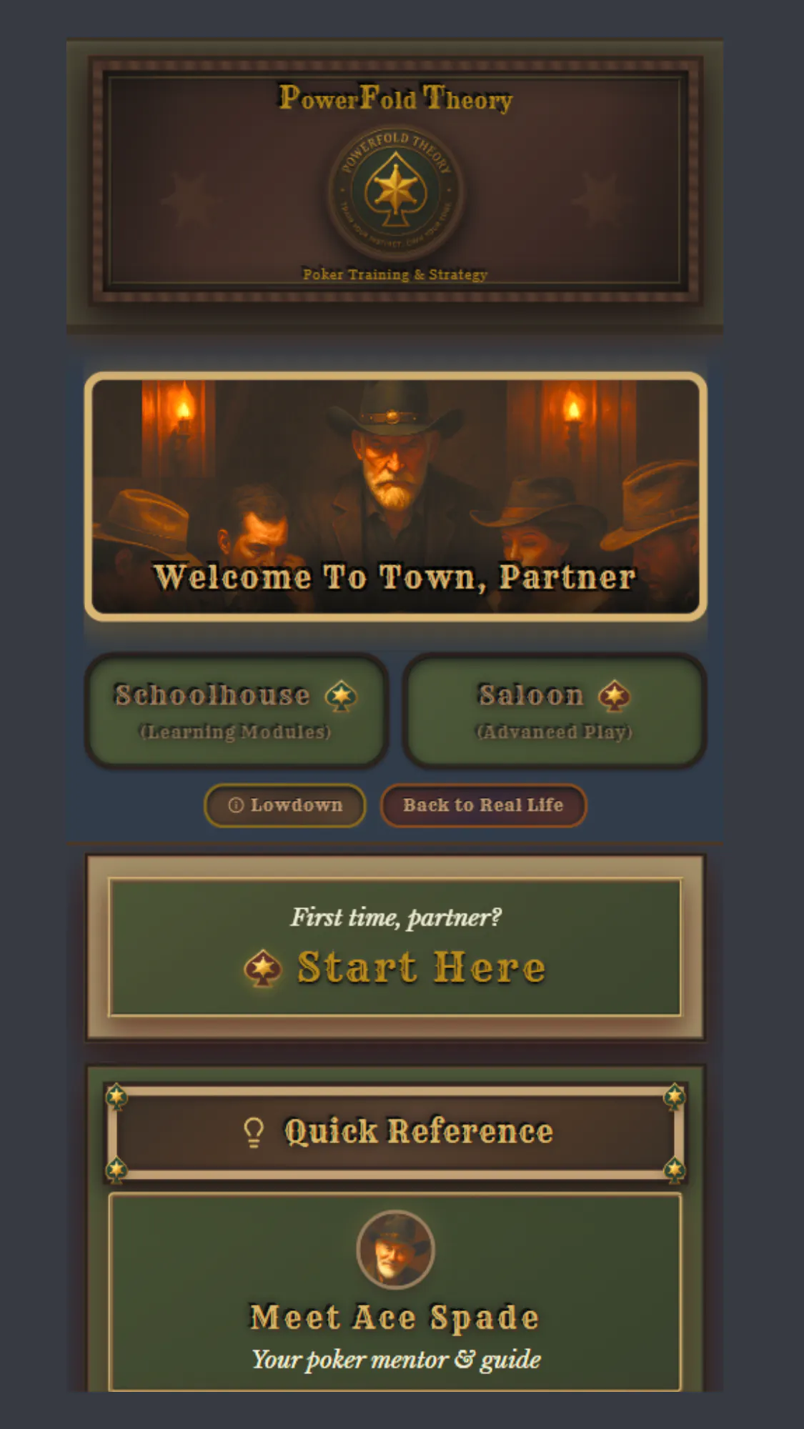 PowerFold Theory - Poker Trainer gallery image