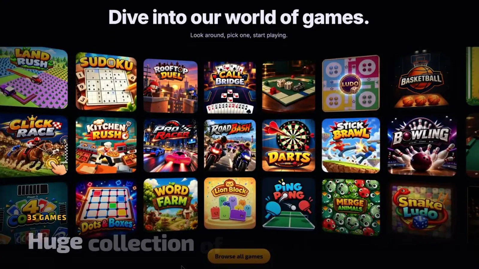 Miniant Games screenshot 1 (video preview)