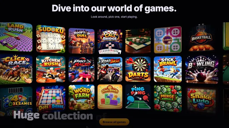 Miniant Games screenshot 1 (video preview)