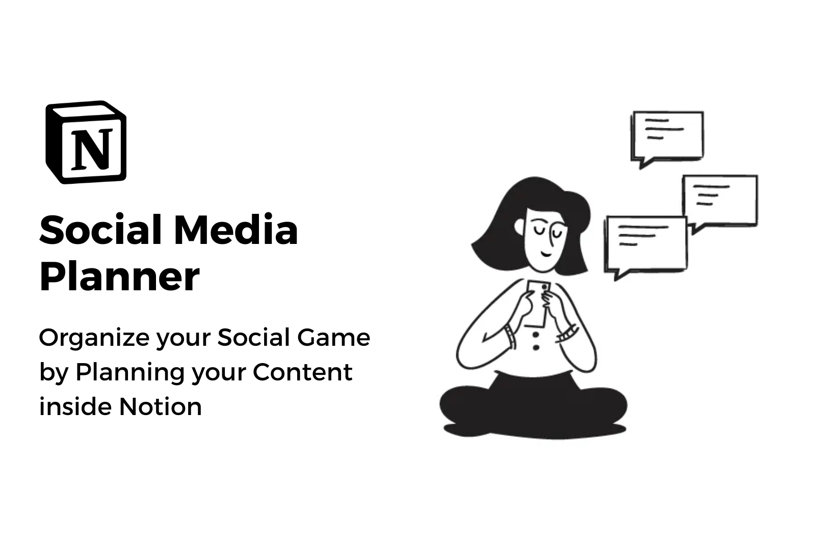 Notion Social Media Planner  gallery image