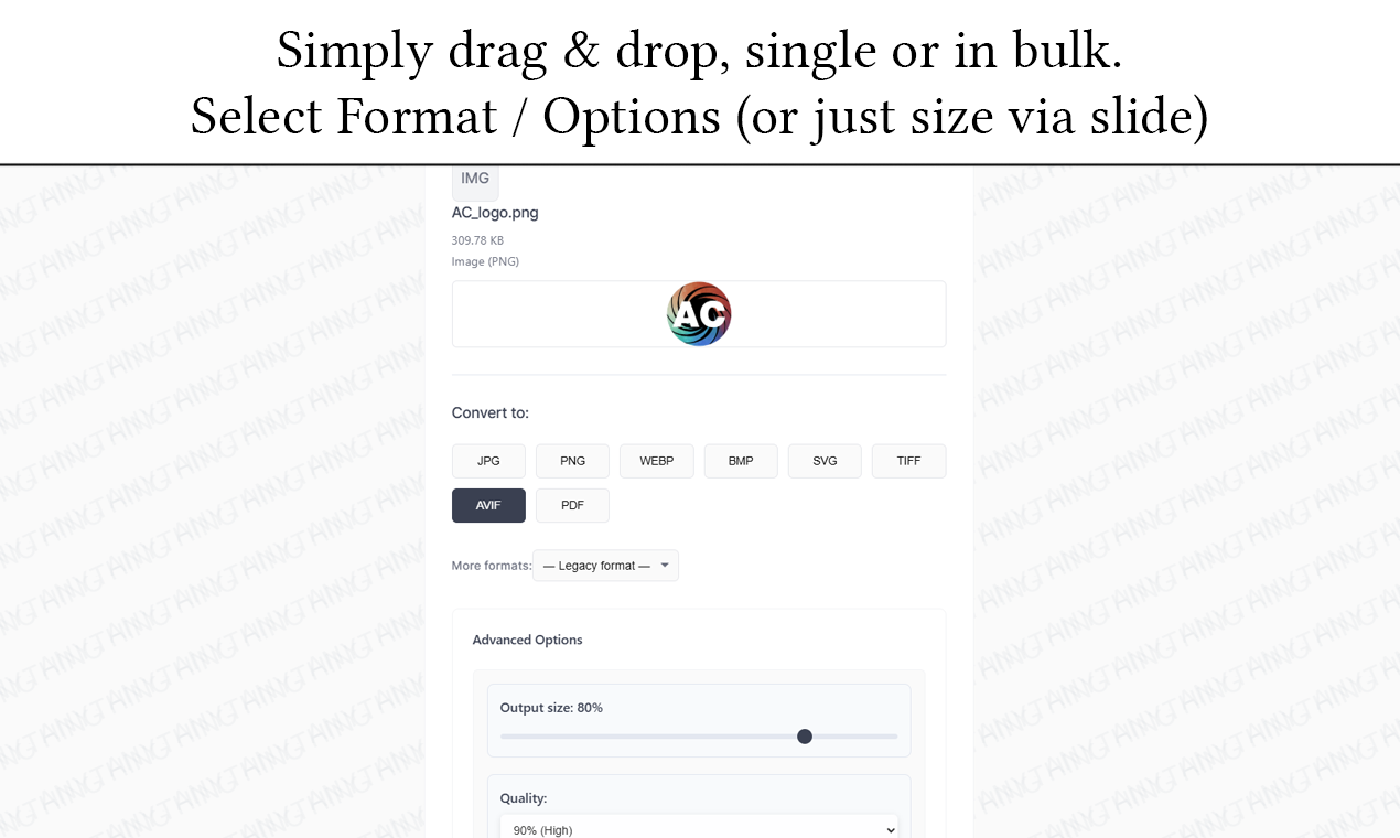 Anything Converter - Screenshot 2 showing product features and functionality