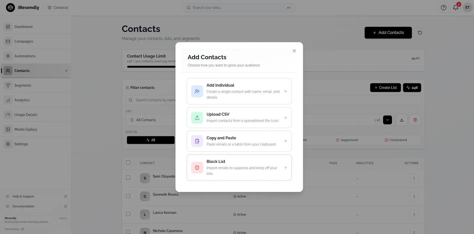 iResendly screenshot 7