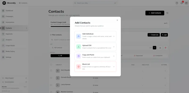 iResendly screenshot 7
