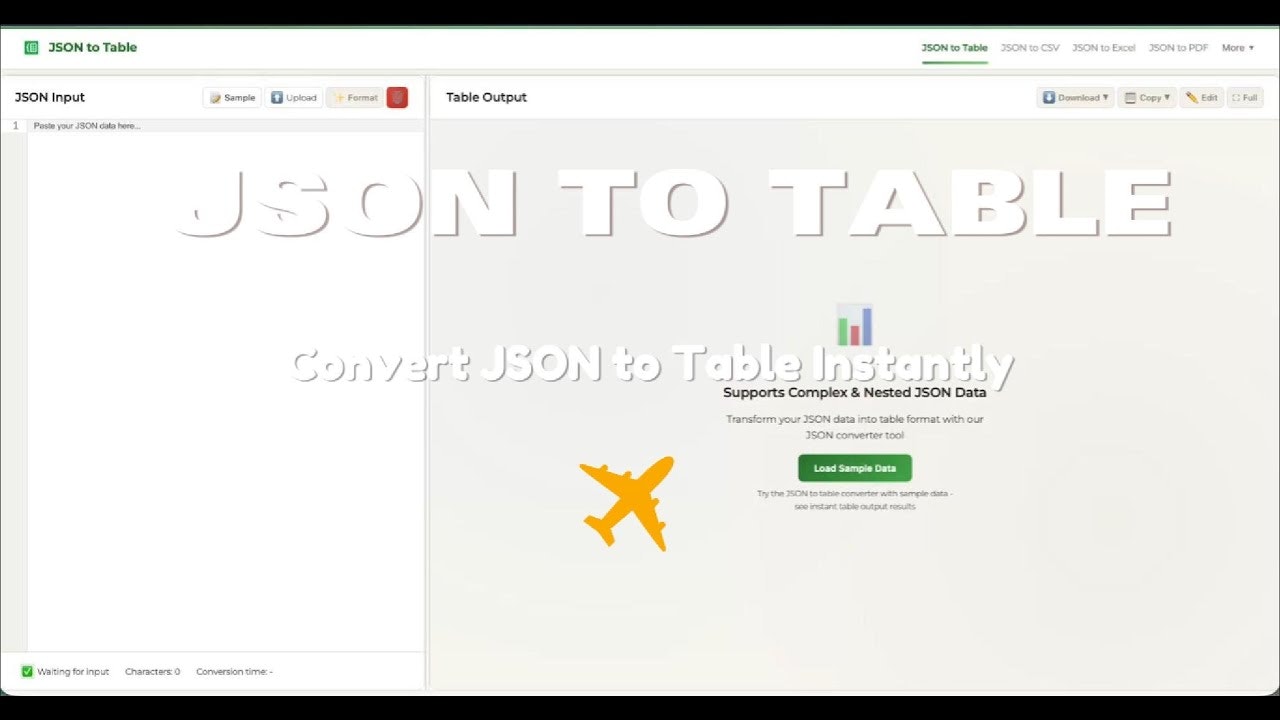 JSON to Table gallery image
