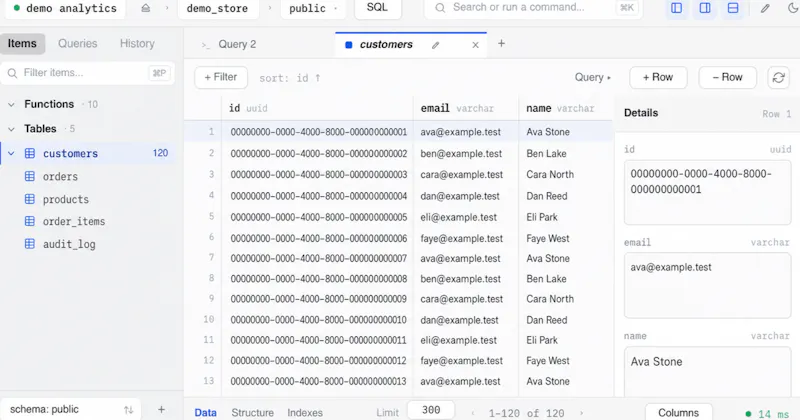 RDB screenshot 1