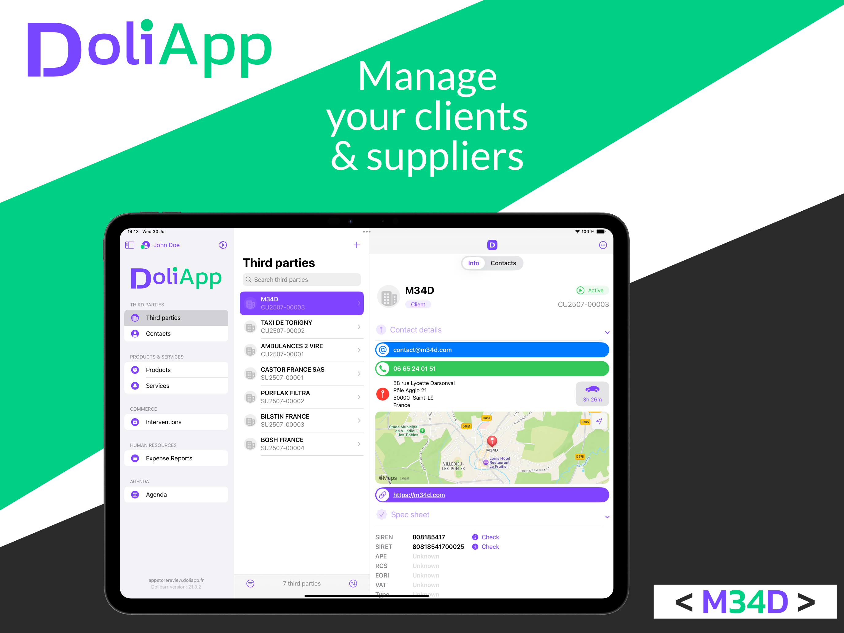 doliat - Dolibarr ERP CRM ของคุณบนiPhone® & iPad® media 4