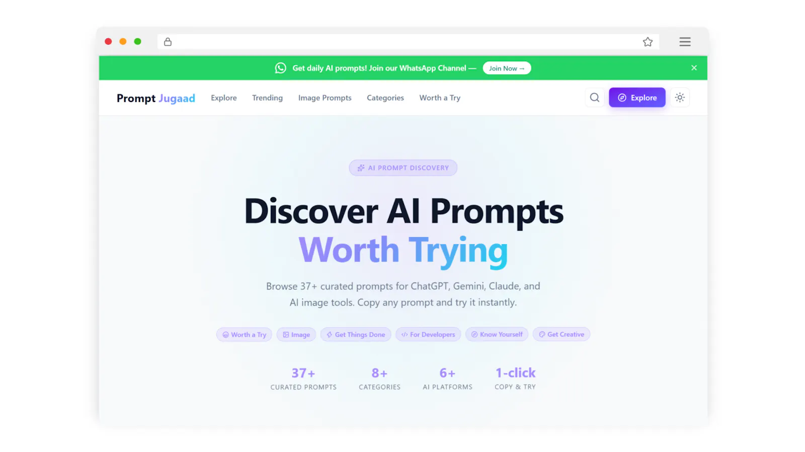 Prompt Jugaad screenshot 1