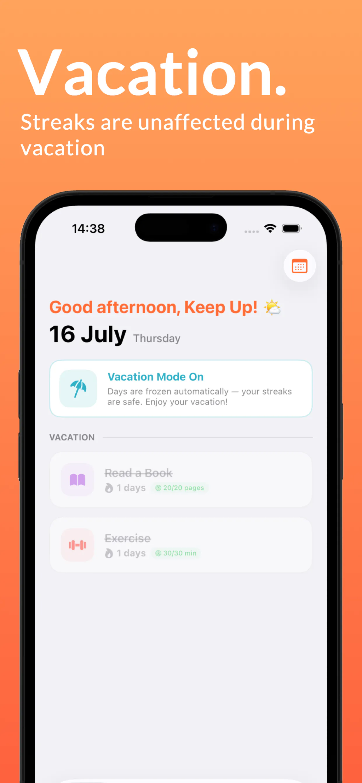 Keep Up! Habit Tracker gallery image