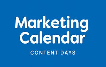 Marketing Content Calendar gallery image