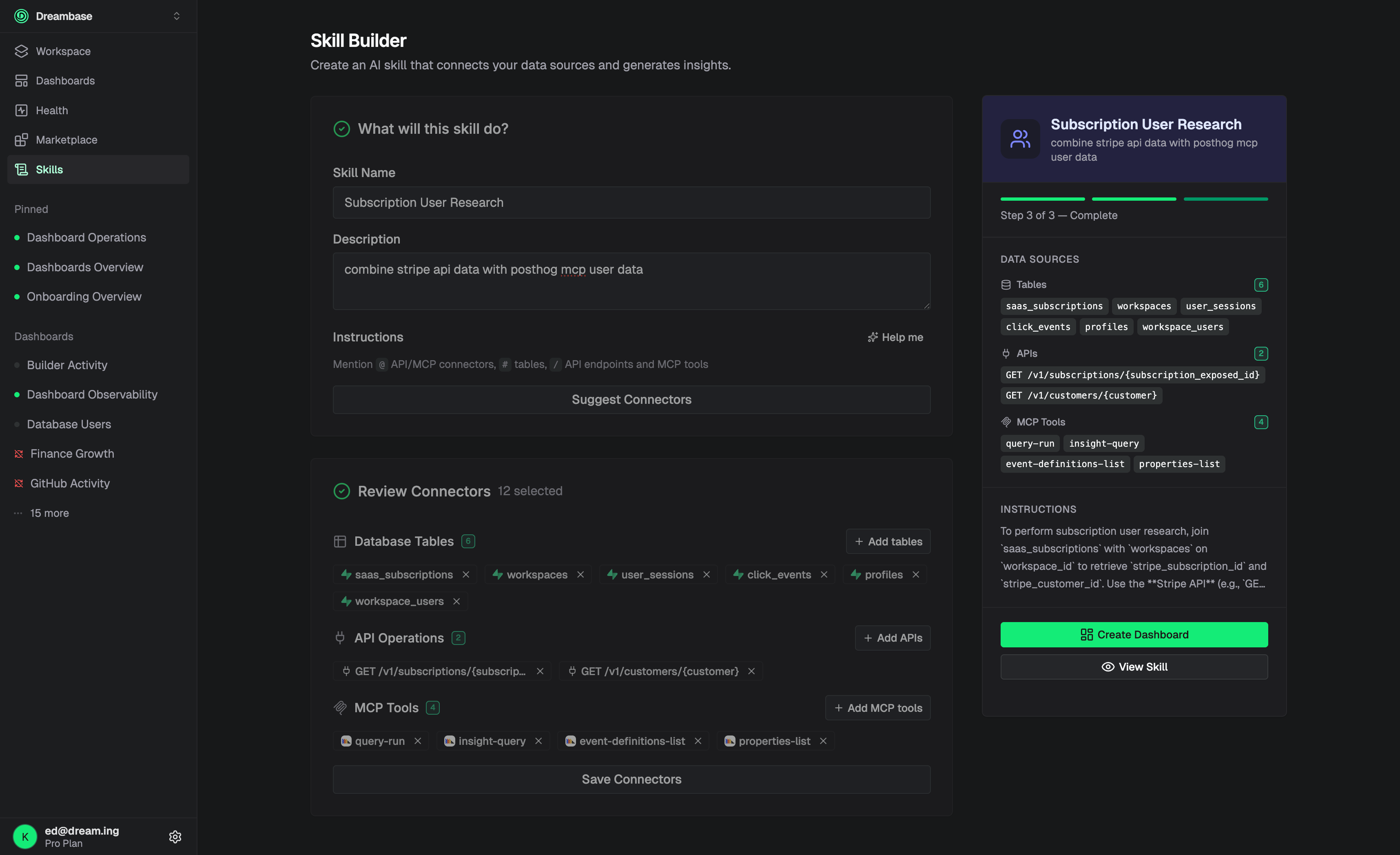Dreambase Data Agent Skills gallery image