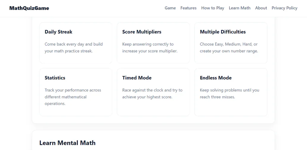 Math Quiz gallery image