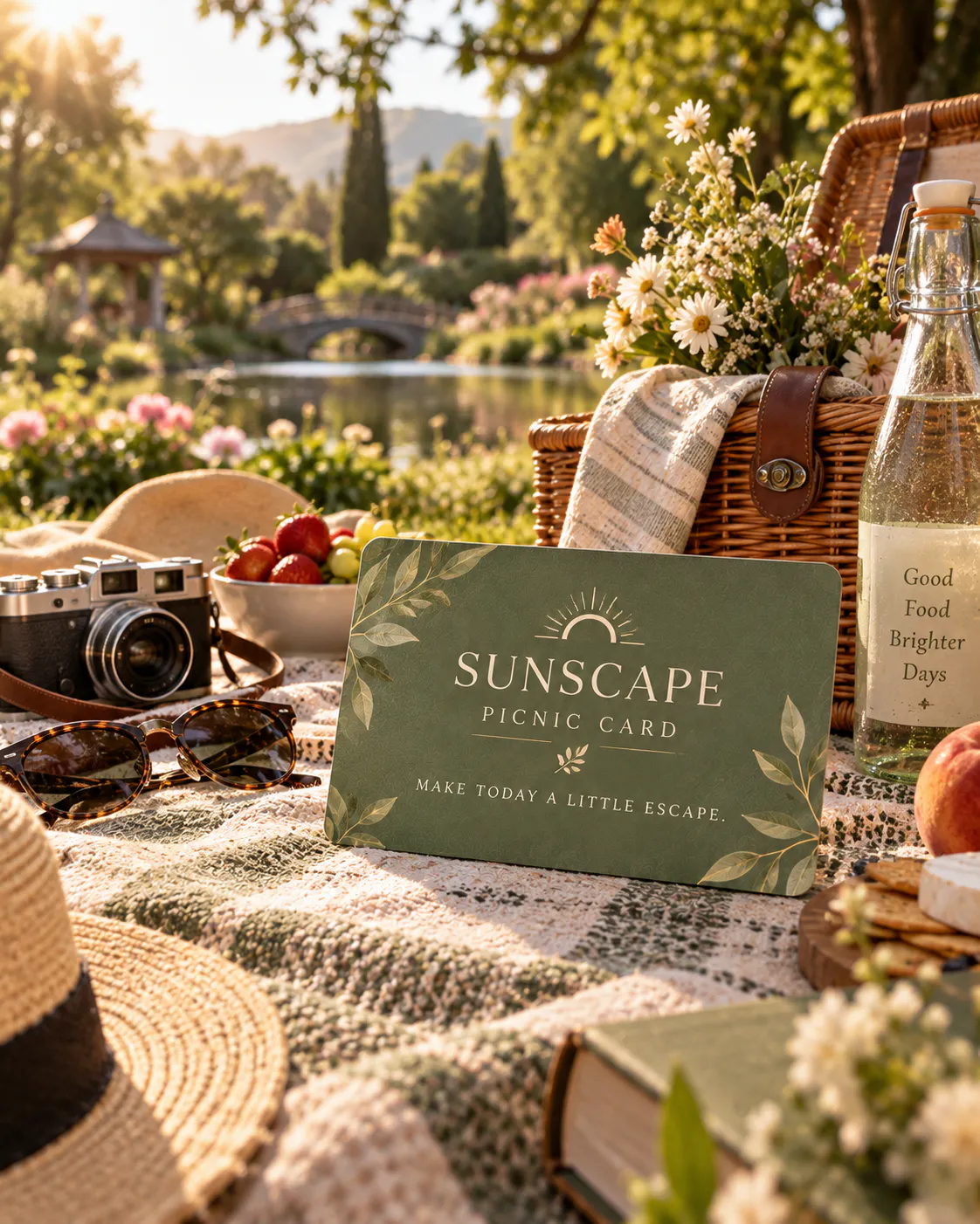Sunscape Picnic Card gallery image