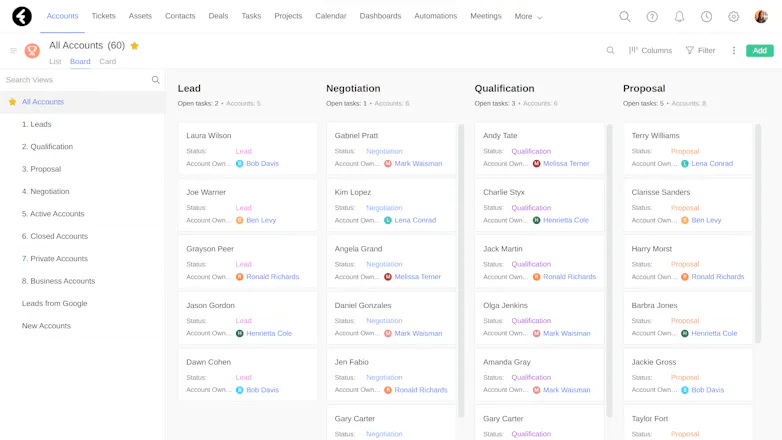Fireberry CRM gallery image