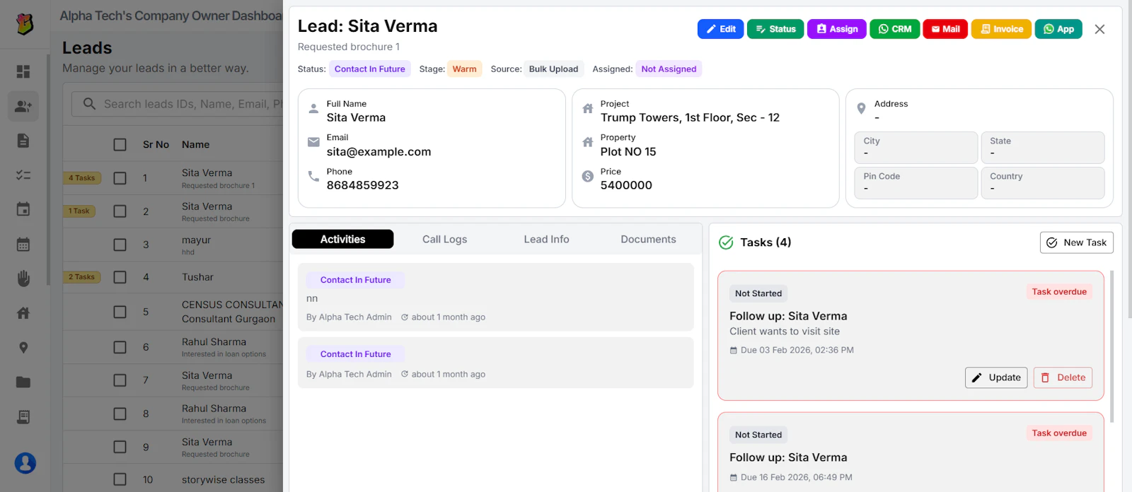 Trevion CRM screenshot 11