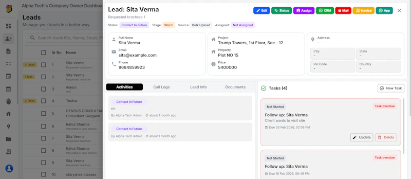 Trevion CRM screenshot 11