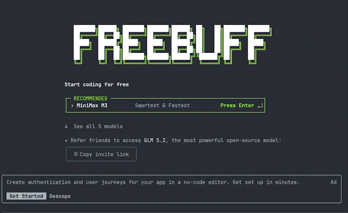 Freebuff gallery image