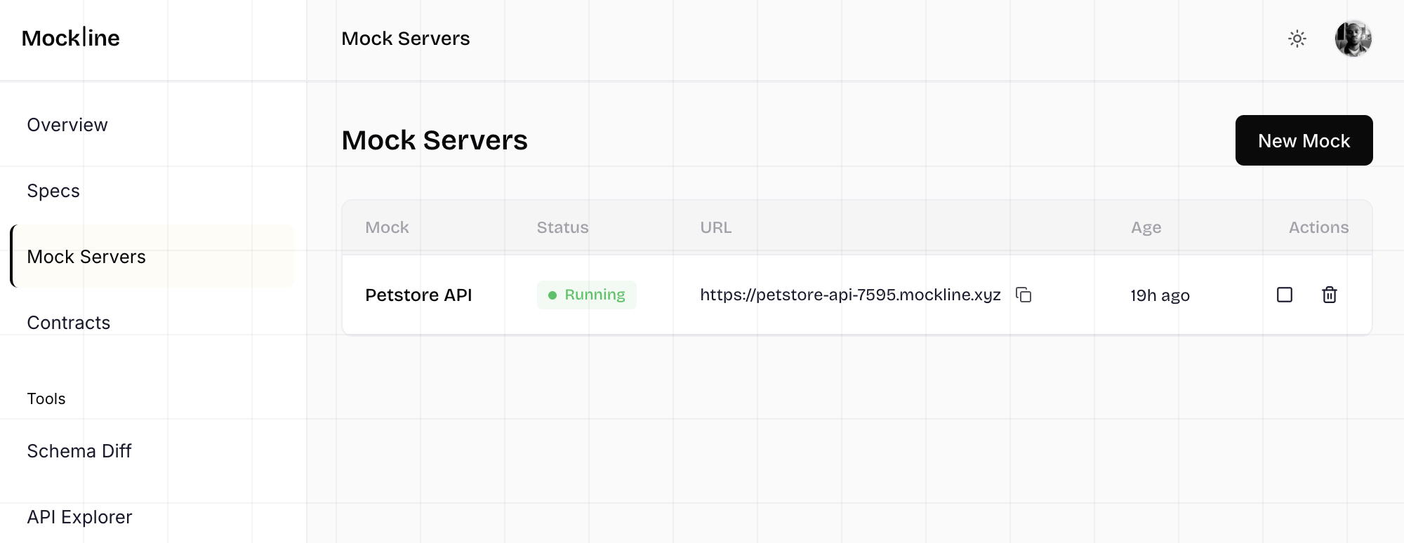 Mockline gallery image