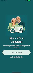 SSA Benefits COLA Increase Calculator gallery image