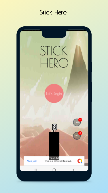 Media Stick Hero - Permainan Android Mudah 1