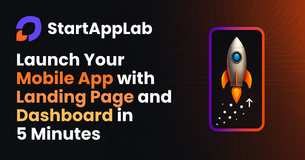 StartAppLab - Main product screenshot demonstrating key features and user interface