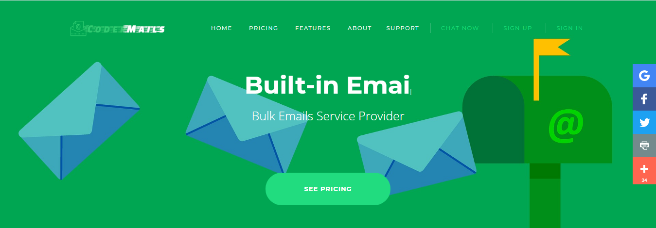 codermails Email marketing software gallery image