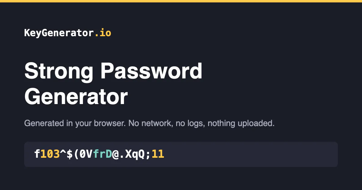 KeyGenerator.io gallery image