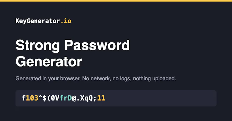KeyGenerator.io screenshot 1