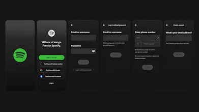 Spotify Redesign gallery image