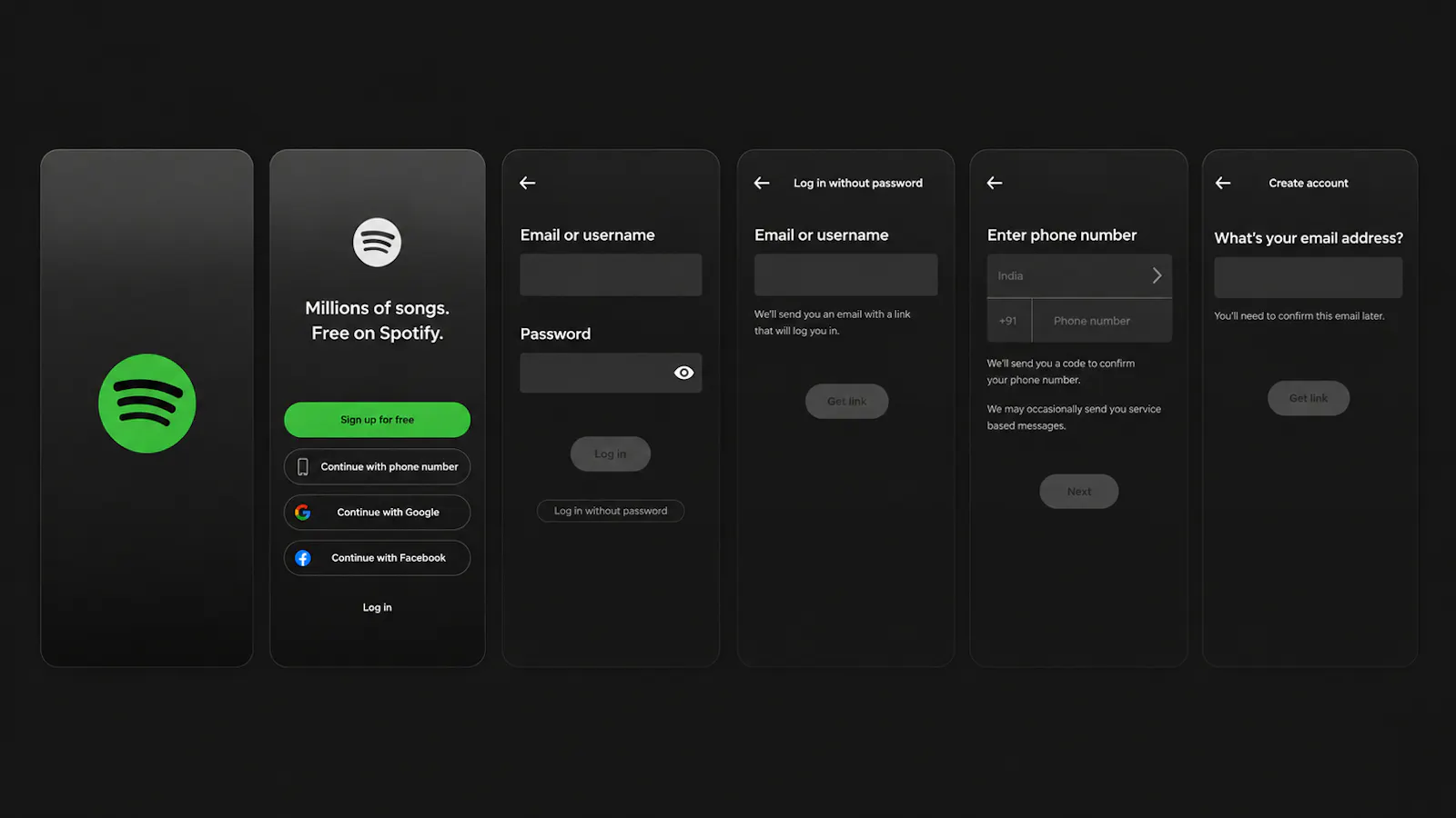 Spotify Redesign screenshot 2