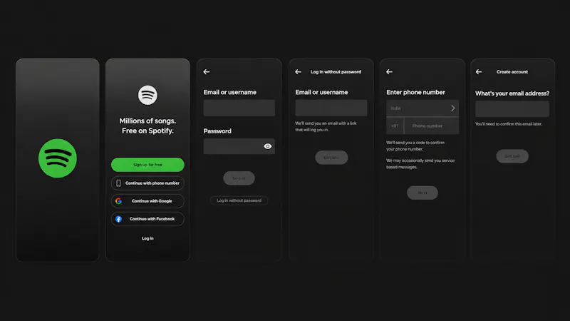 Spotify Redesign screenshot 2