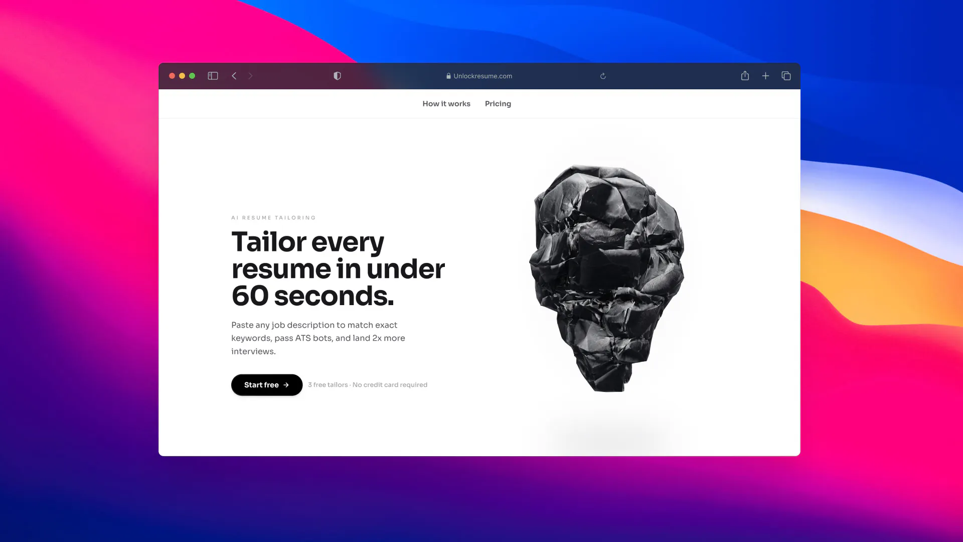 Unlock Resume gallery image