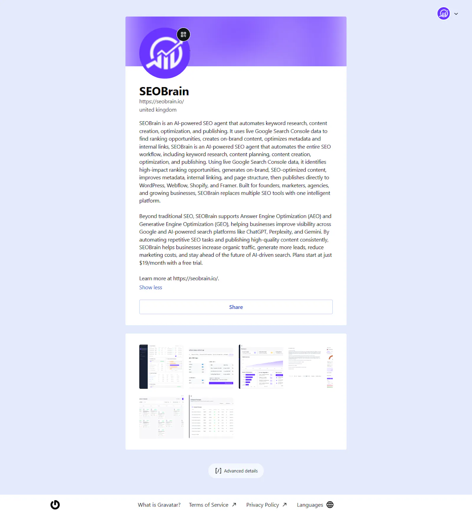SEOBrain screenshot 4