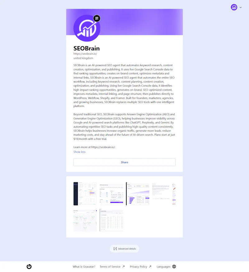 SEOBrain screenshot 4