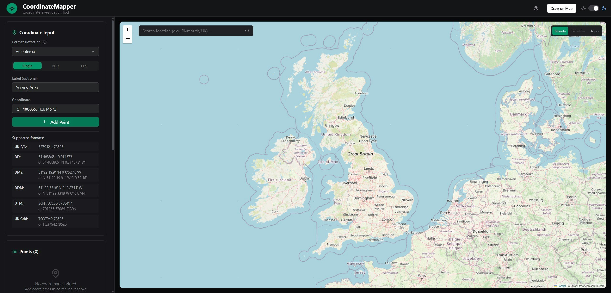 Coordinate Mapper gallery image