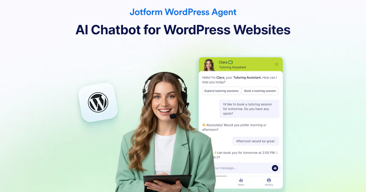 Jotform WordPress Agent