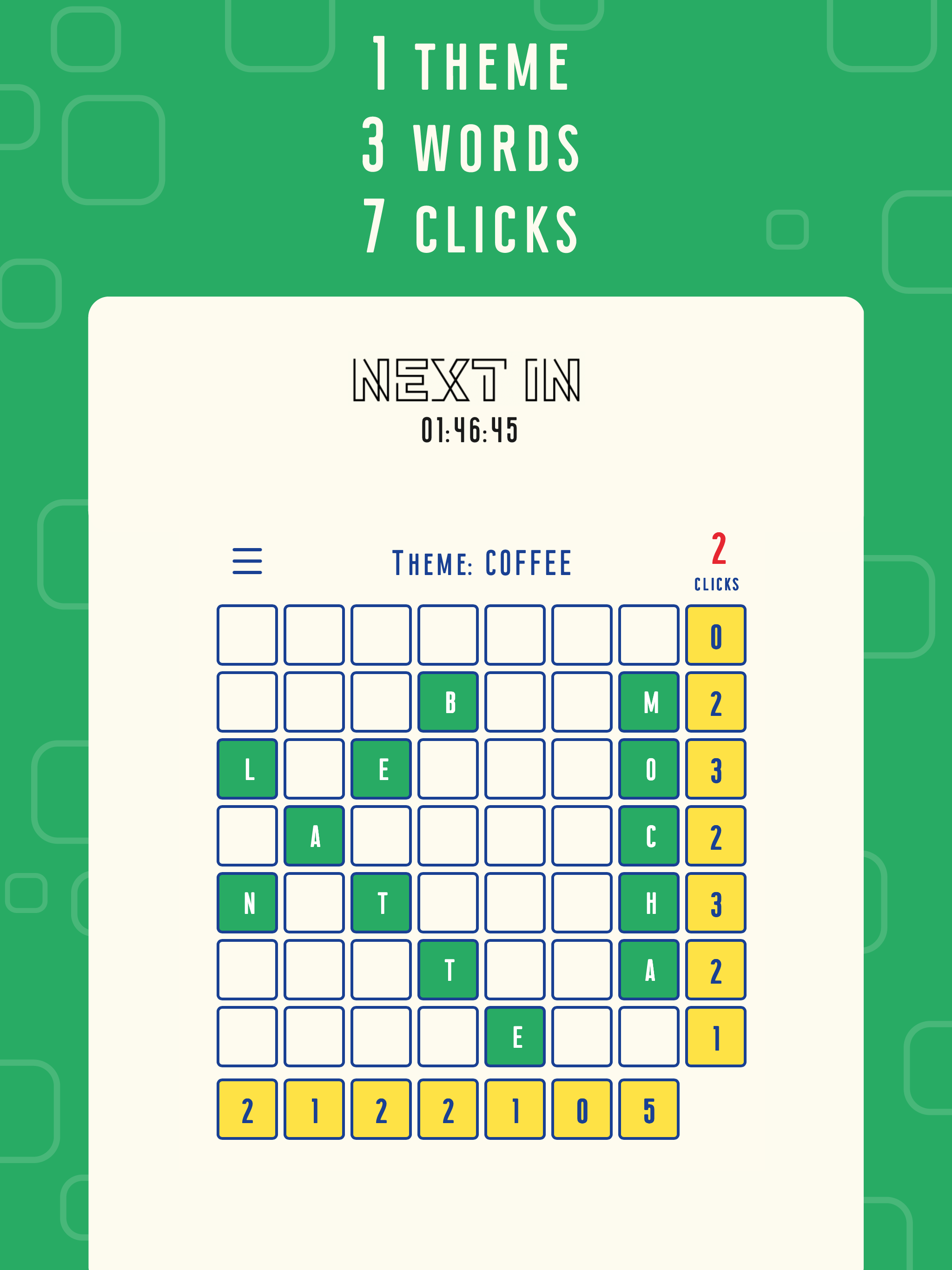 WordHit - the newest word game! - Screenshot 3 showing product features and functionality
