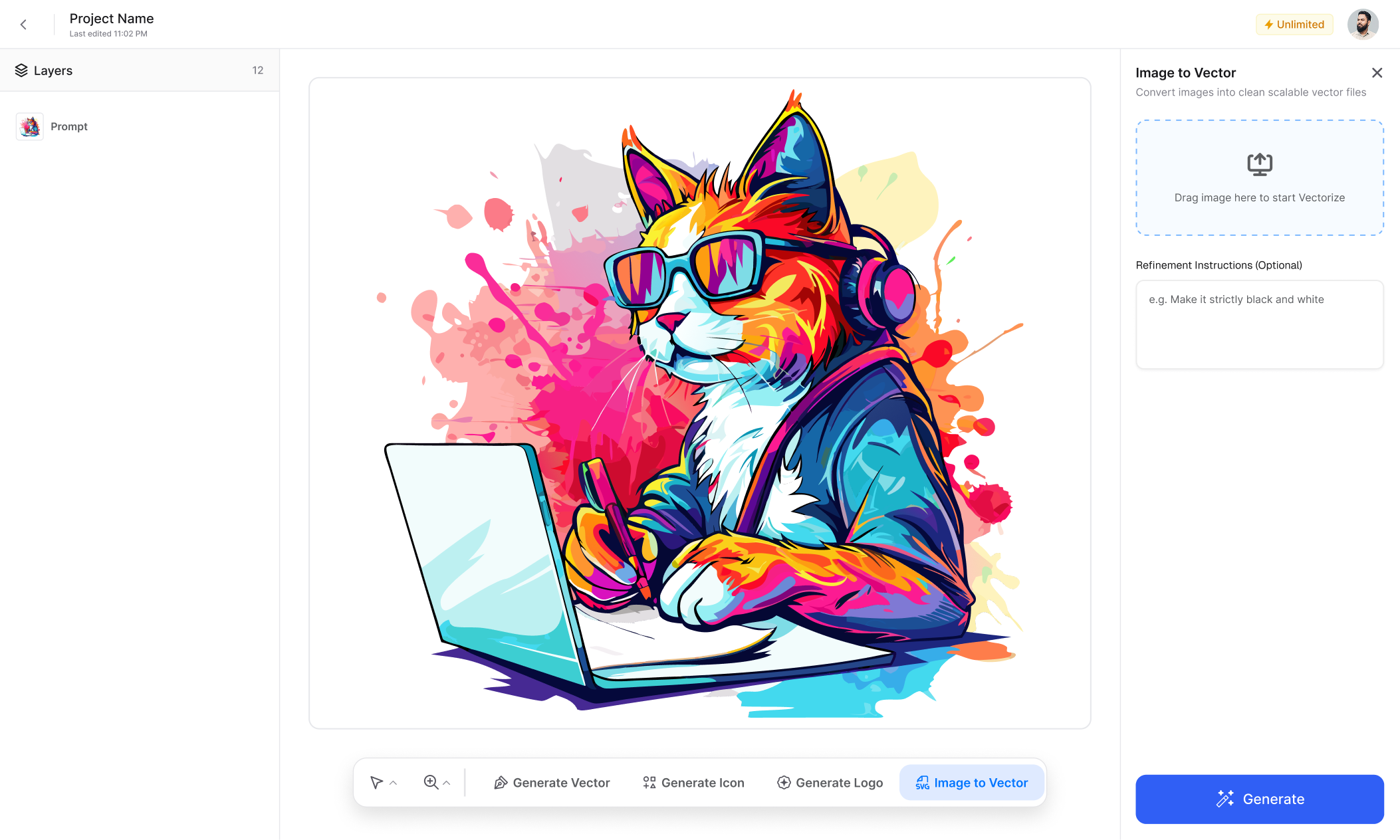 VectorEngine - Screenshot 5 showing product features and functionality
