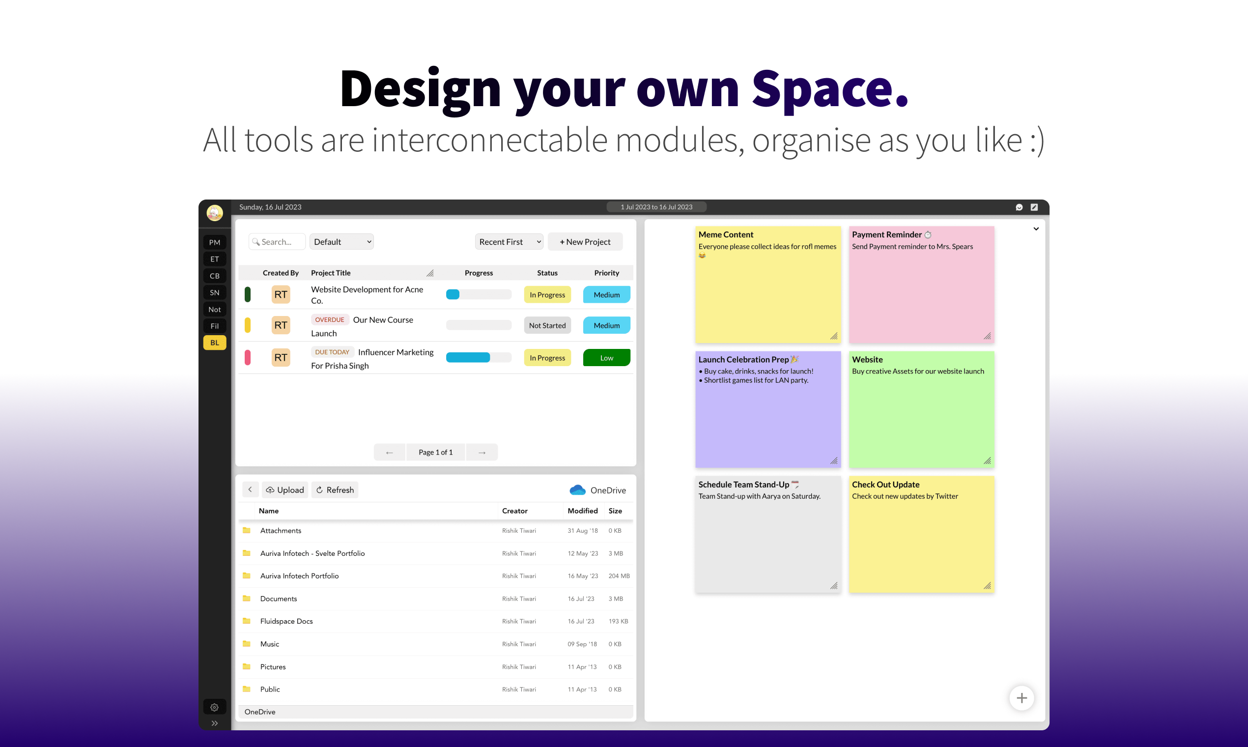 Fluidspace (beta) media 4