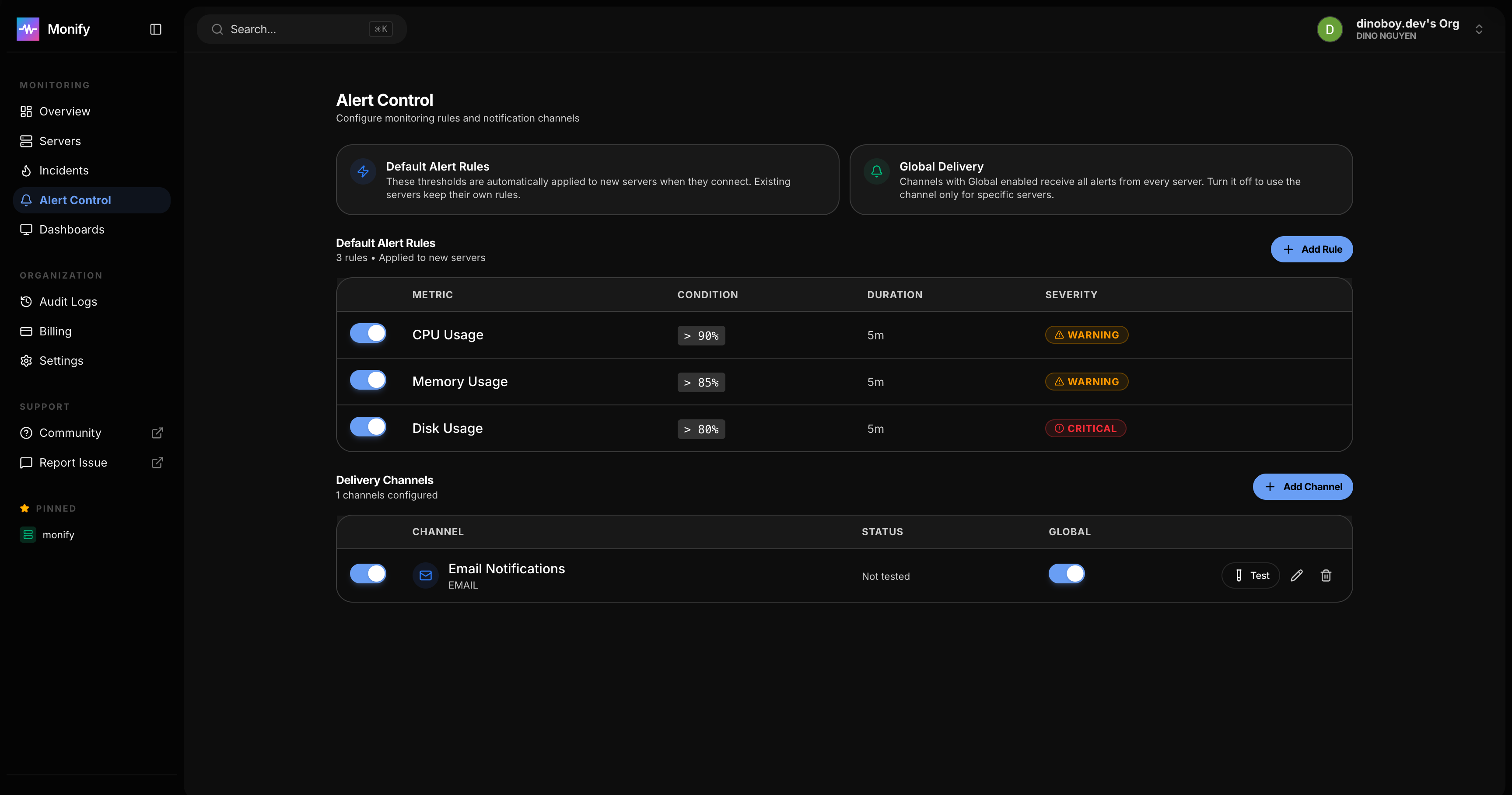 Monify gallery image