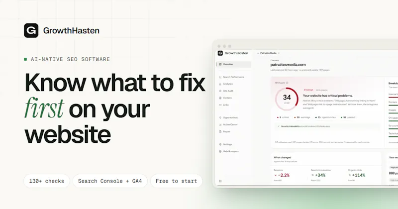 GrowthHasten screenshot 1