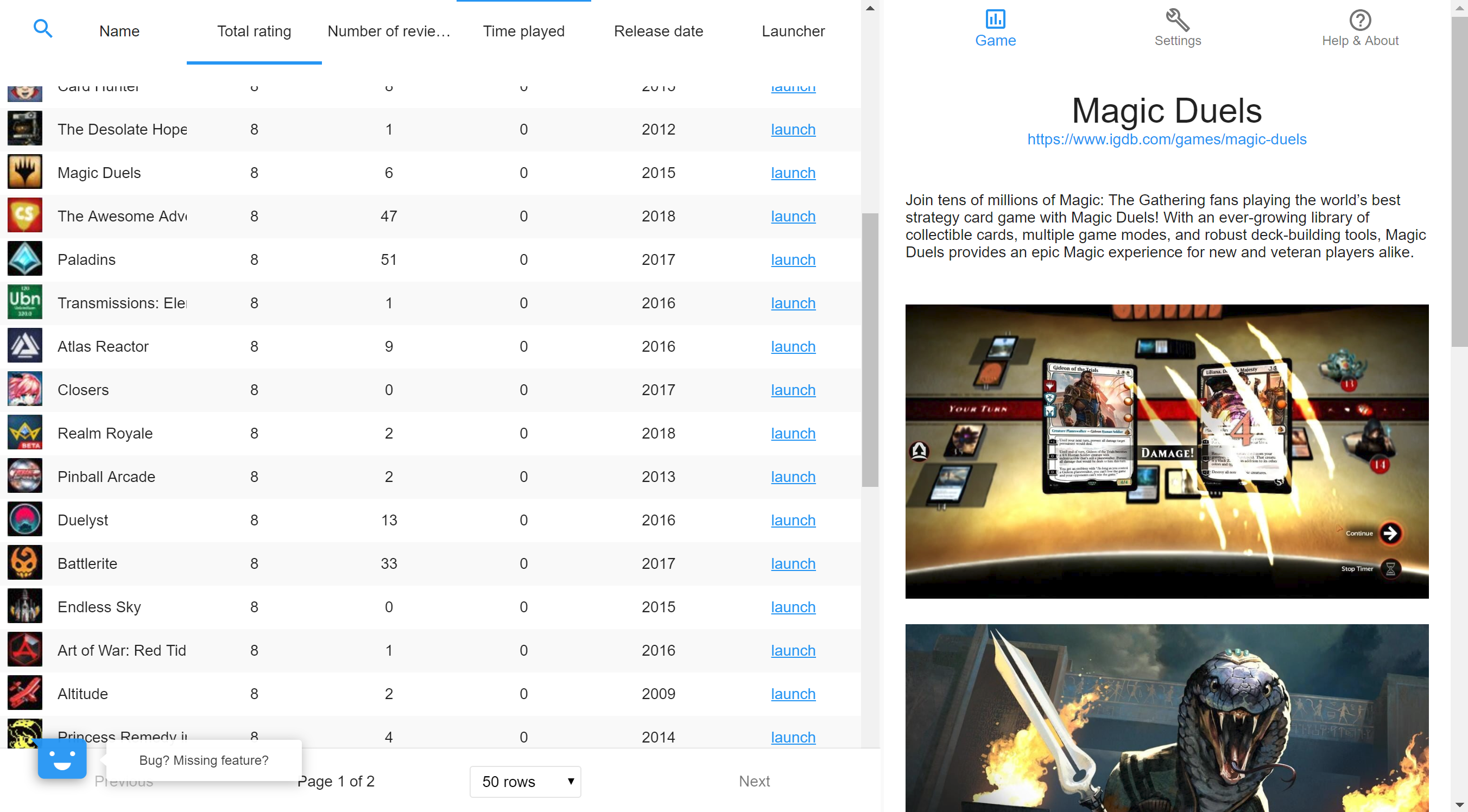 Sort my games gallery image